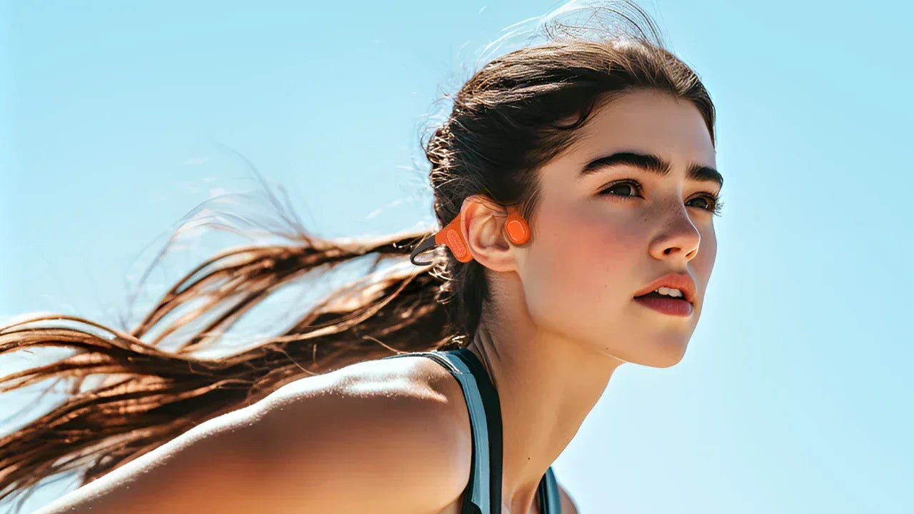 bone conduction headphones noise cancelling - Mojawa