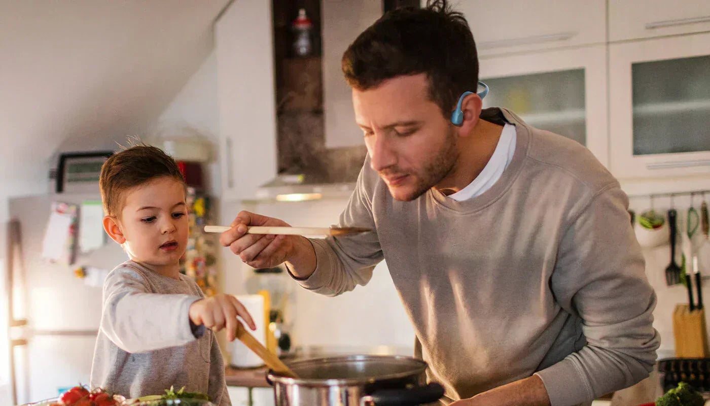 Bone conduction headphones are suitable for people - Mojawa