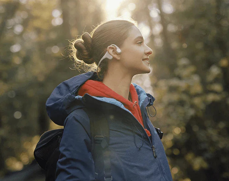 Bone conduction headphones: sports headphones suitable for small ears - Mojawa