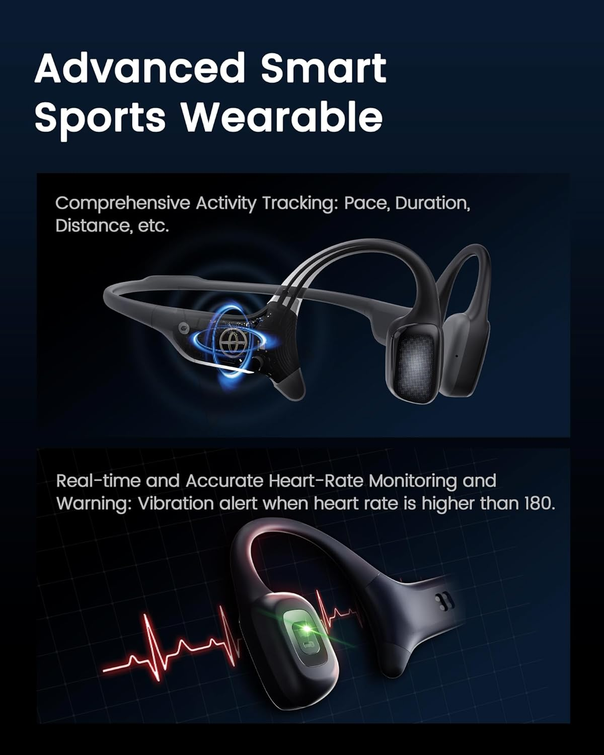Mojawa HaptiFit Terra Smart Sports Headphones