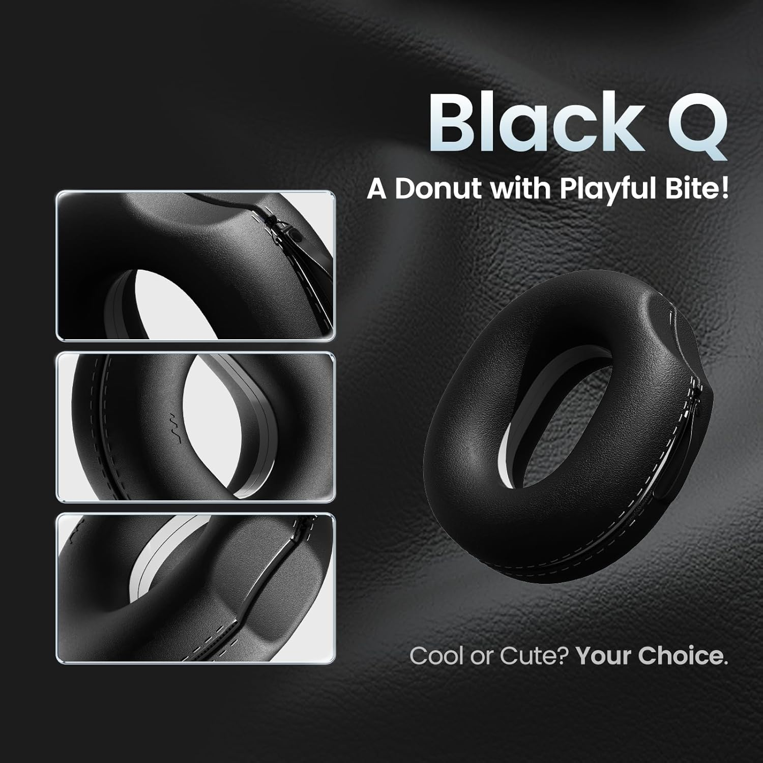 Mojawa Black Q Headphone Carrying Case