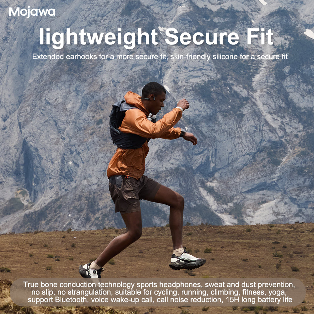 Mojawa's New Arrival Purra Run | True Bone Conduction Open-Ear Headset