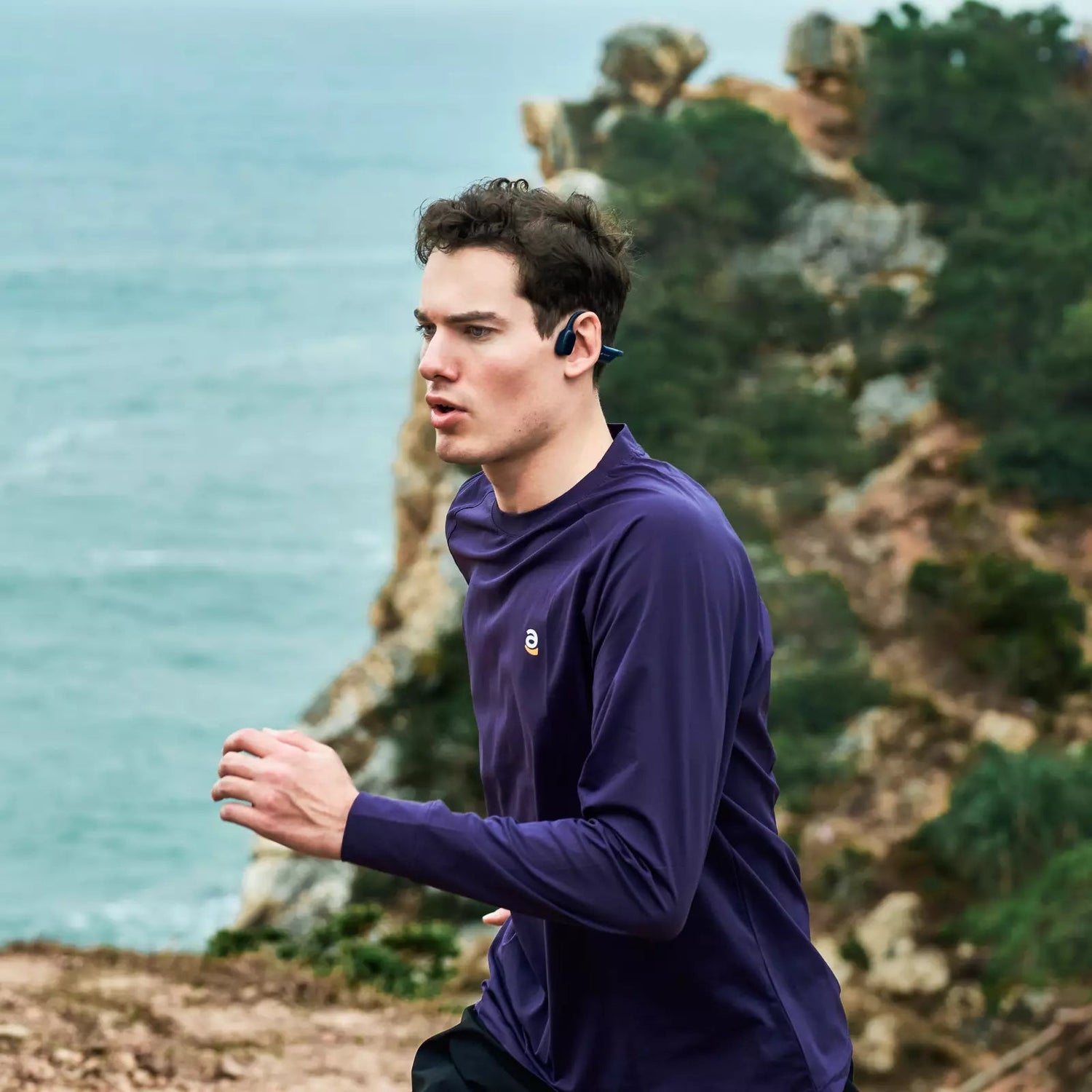 HaptiFit Terra Bone Conduction Headphones Wireless Waterproof Headphones Sports - Mojawa