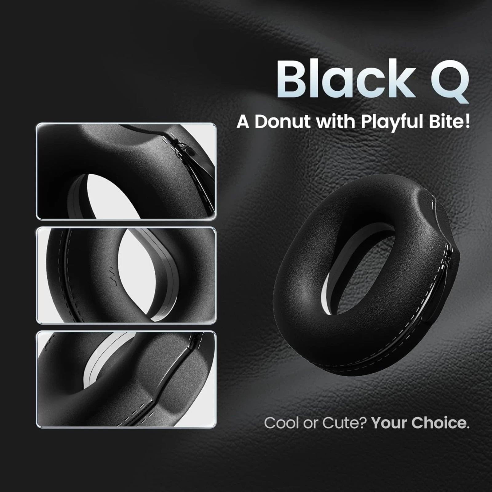 Mojawa Black Q Headphone Carrying Case Mojawa