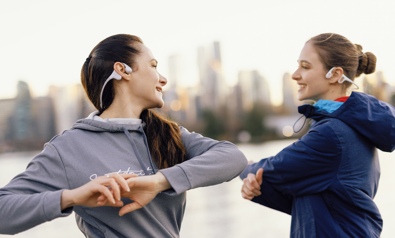 Bone conduction headphones features