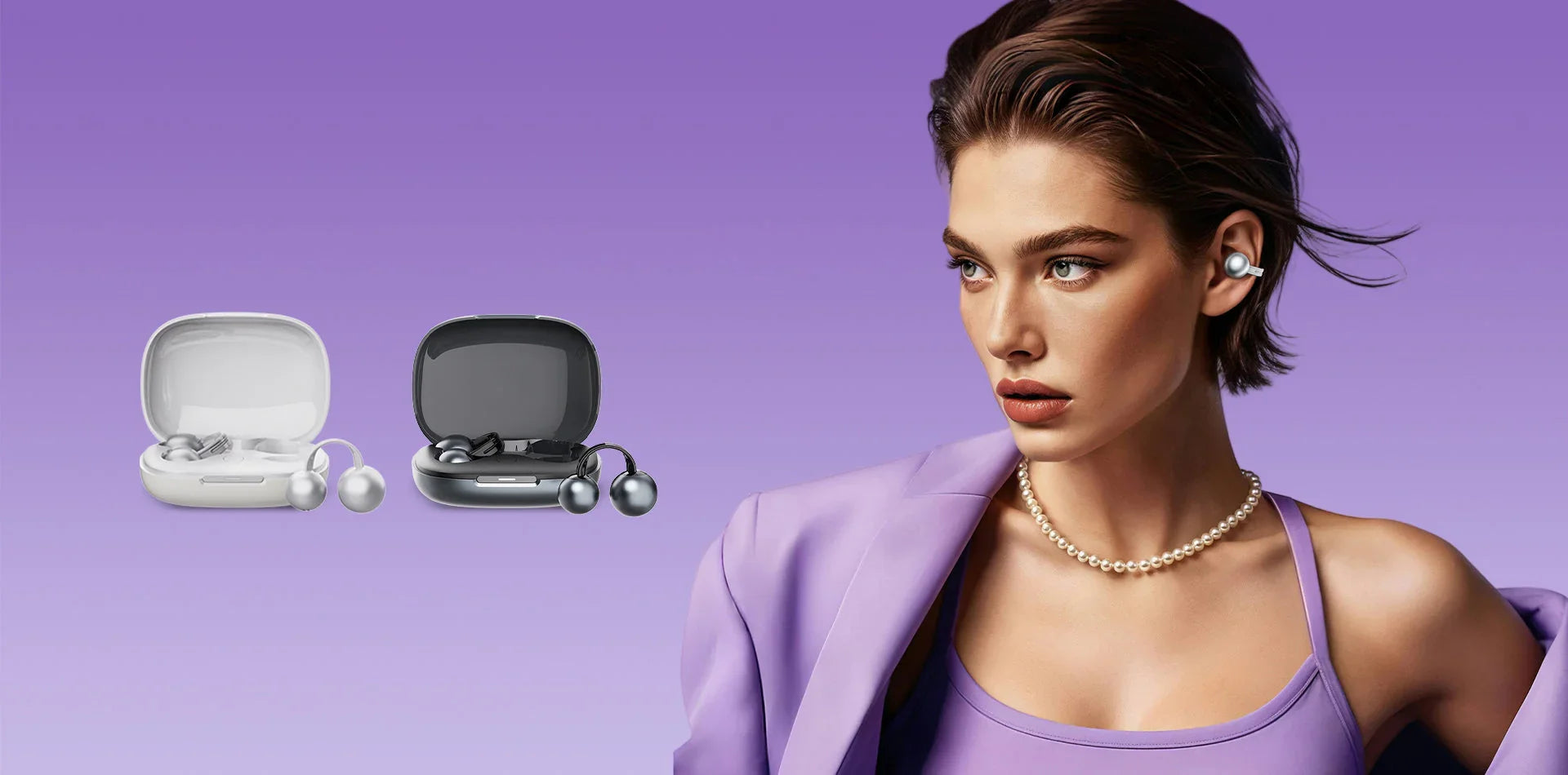 Open Ear Wireless Bluetooth Earbuds - Mojawa