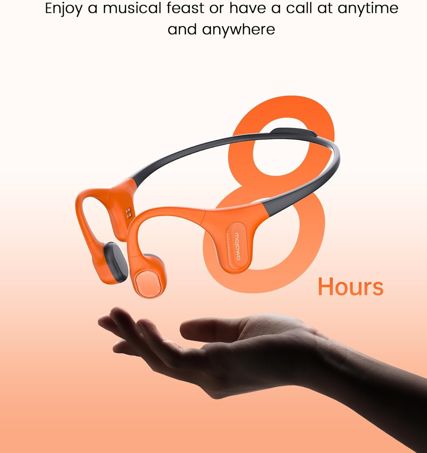 Mojawa Aerra Active ENC Noise Cancelling Open-Ear Waterproof Headphones