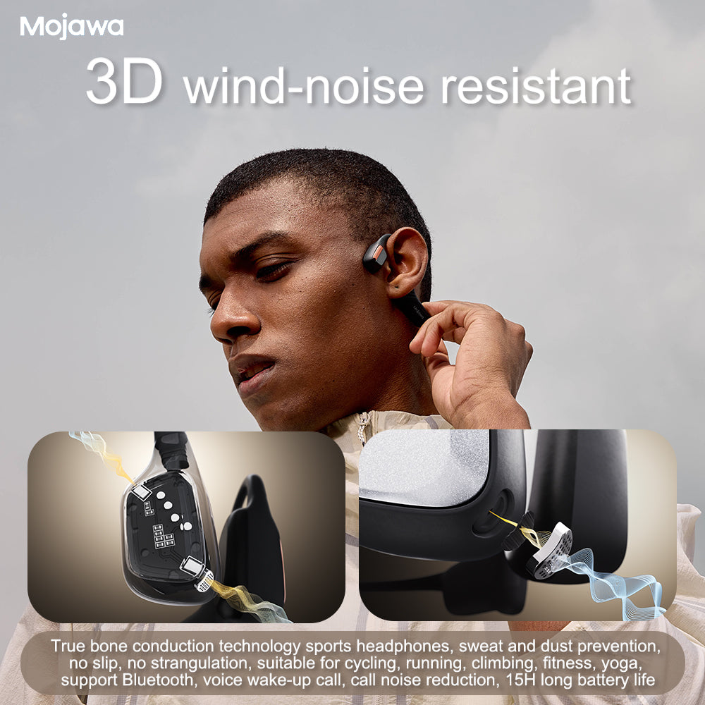 Mojawa's New Arrival Purra Run | True Bone Conduction Open-Ear Headset