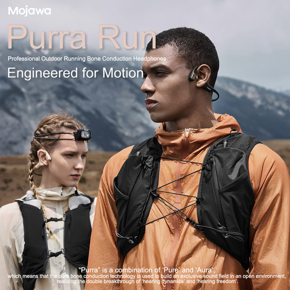 Mojawa's New Arrival Purra Run | True Bone Conduction Open-Ear Headset