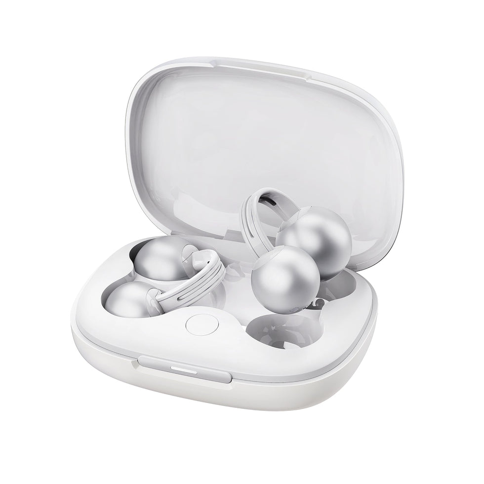 StarClip Open-Ear Earbuds Wireless Sweatproof Pearl Earbuds