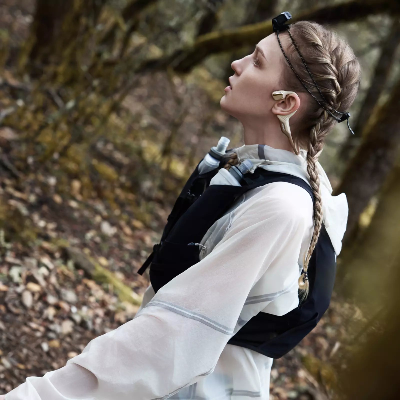 Purra Run Bone Conduction Headphones Open Ear Headsets For Running - Mojawa