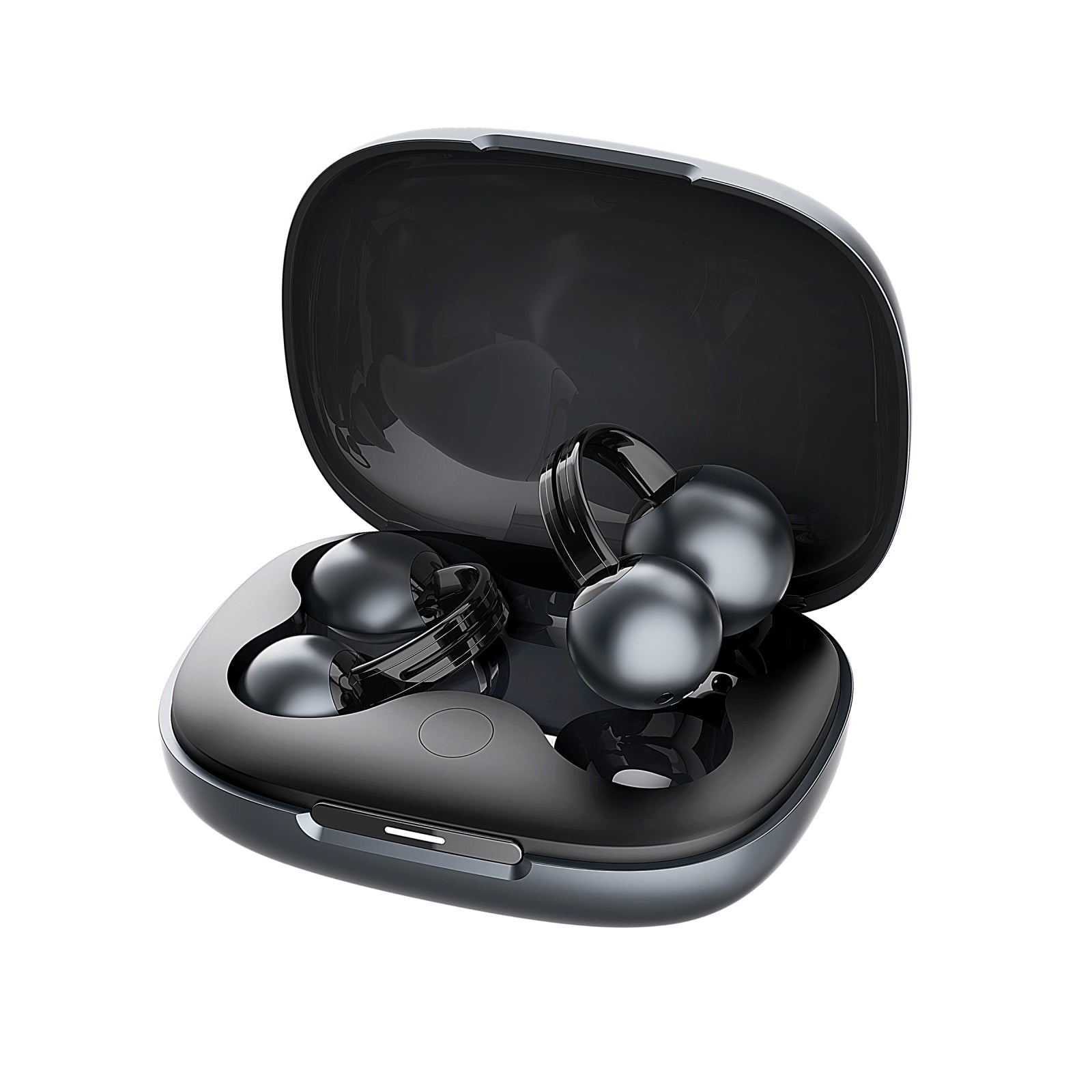StarClip Open-Ear Earbuds Wireless Sweatproof Pearl Earbuds Mojawa