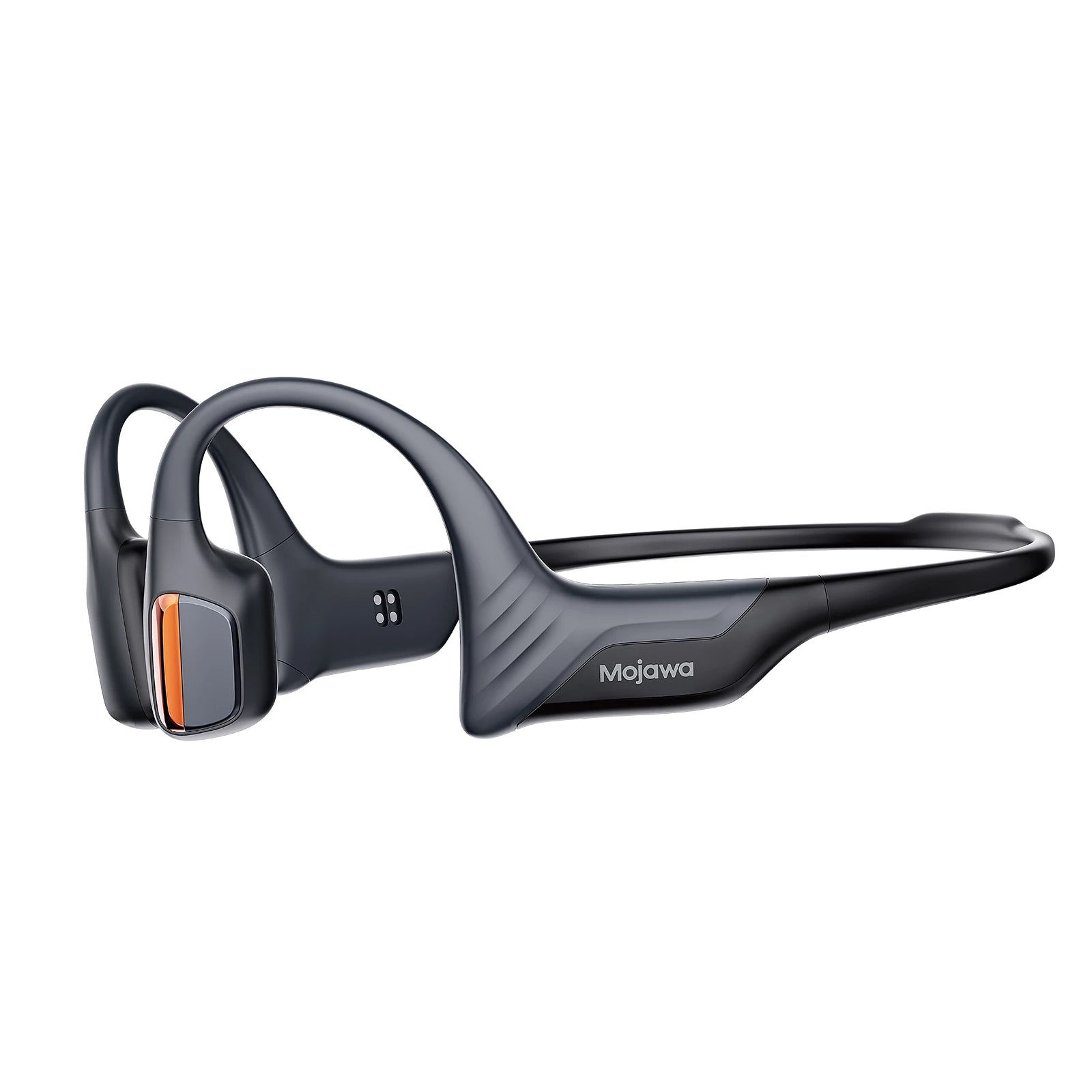 Mojawa Run Air (Mojo 2) Bone Conduction Hoofdtelefoon, Open-Ear Bluetooth Draadloze Sportheadset met Diepe Bass, IP67 Waterdicht, 26 g, 8 uur Speeltijd voor Hardlopen, Fietsen en Workouts, Zwart Mojawa Run Air (Mojo 2) Bone Conduction Hoofdtelefoon, Open-Ear Bluetooth Draadloze Sportheadset met Diepe Bass, IP67 Waterdicht, 26 g, 8 uur Speeltijd voor Hardlopen, Fietsen en Workouts, Zwart
