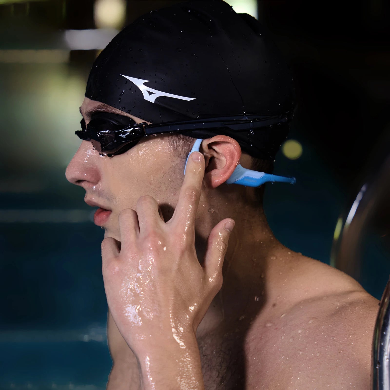 Purra Swim Bone Conduction Headphones Best Swimming Headphones Mojawa